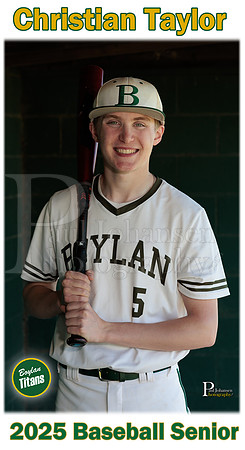 Boylan Baseball Senior 2025 Christian Taylor