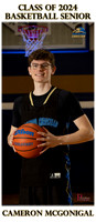 RC Winter Senior Banner Boys Basketball Cameron McGonigal
