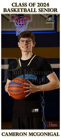 RC Winter Senior Banner Boys Basketball Cameron McGonigal