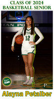 Boylan Girls Basketball Senior Banner Alyna Petalbar