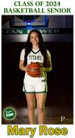 Boylan Girls Basketball Senior Banner Mary Rose