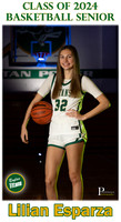 Boylan Girls Basketball Senior Banner Lilian Esparza
