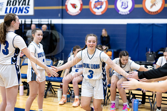 Rockford Christian Girls Varsity Basketball vs Lutheran 1-13-2025-0027