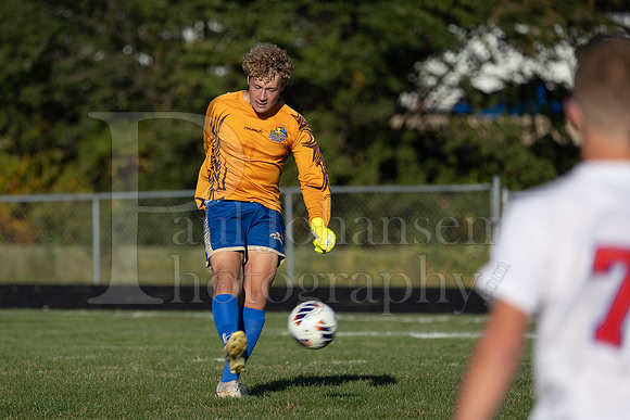 Rockford Christian Boys Varsity Soccer vs Oregon 10-2-2024-0095