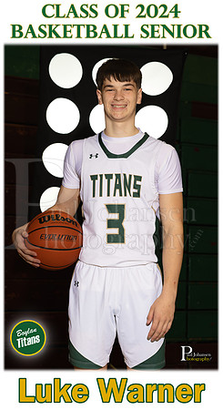 Boylan Boys Basketball Senior Banner Luke Warner