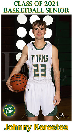 Boylan Boys Basketball Senior Banner Johnny Kerestes