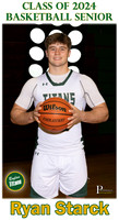 Boylan Boys Basketball Senior Banner Ryan Starck