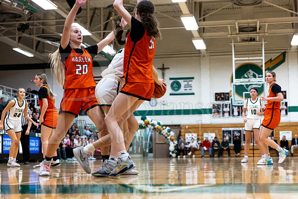 Boylan Girls Varsity Basketball vs Harlem Senior Night 2-8-2024-0311