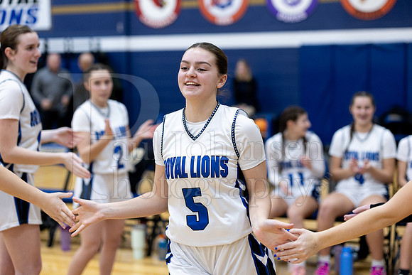 Rockford Christian Girls Varsity Basketball vs Lutheran 1-13-2025-0046