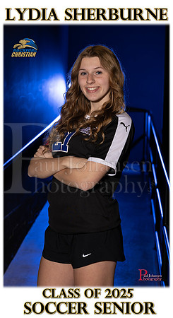 RC Spring 2025 Senior Soccer Banner Lydia Sherburne