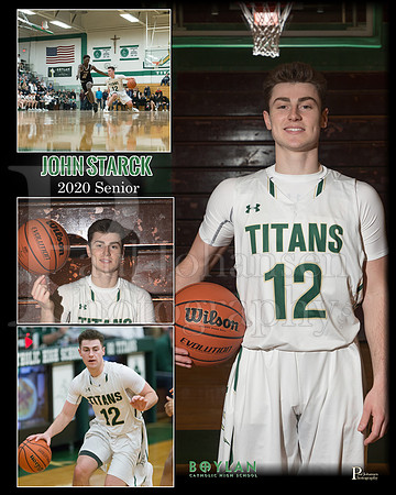 Boylan Boya Basketball 2020 John Starck 24x30