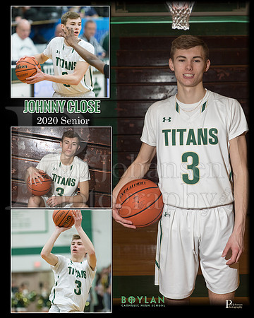 Boylan Boya Basketball 2020 Johnny Close 24x30