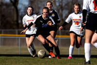 Rockford Christian Girls Varsity Soccer vs Schaumburg Christian 3-19-2024