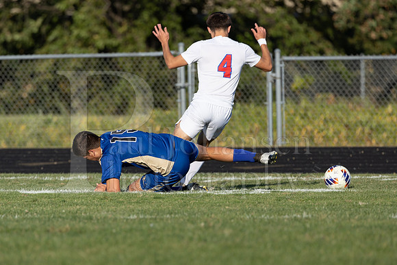 Rockford Christian Boys Varsity Soccer vs Oregon 10-2-2024-0153