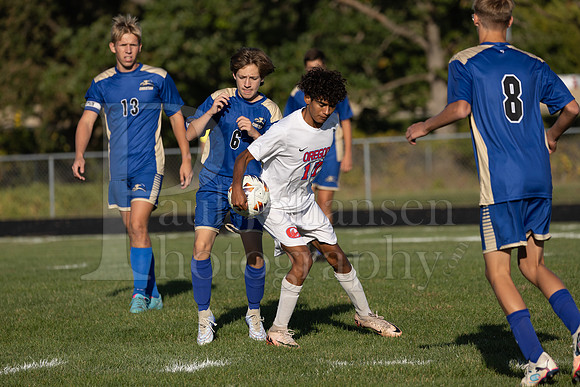 Rockford Christian Boys Varsity Soccer vs Oregon 10-2-2024-0150