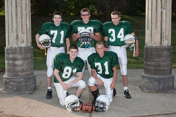Jr. Titans 8th Grade 2013 Football Team-0117