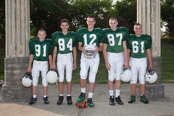 Jr. Titans 8th Grade 2013 Football Team-0114