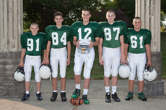 Jr. Titans 8th Grade 2013 Football Team-0113