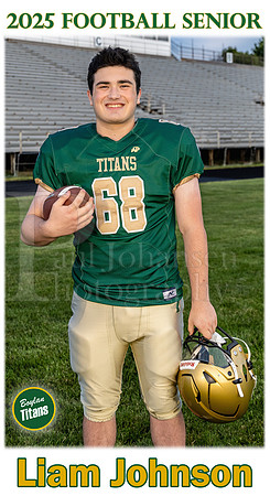 Boylan Football Senior 2025 Liam Johnson