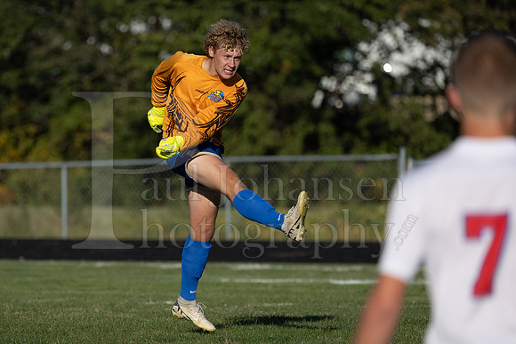 Rockford Christian Boys Varsity Soccer vs Oregon 10-2-2024-0097