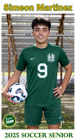 Boylan Boys Soccer Senior 2025 Simeon Martinez