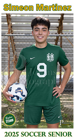 Boylan Boys Soccer Senior 2025 Simeon Martinez
