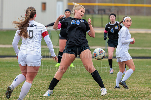 Rockford Christian Girls Varsity Soccer vs Auburn 4-1-2025-0328