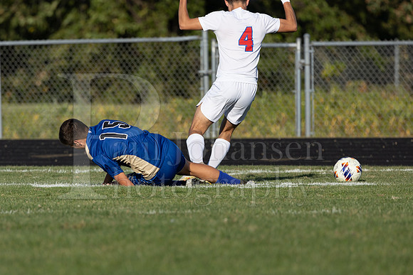 Rockford Christian Boys Varsity Soccer vs Oregon 10-2-2024-0154