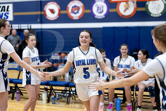 Rockford Christian Girls Varsity Basketball vs Lutheran 1-13-2025-0044