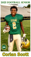 Boylan Football Senior 2025 Corian Scott