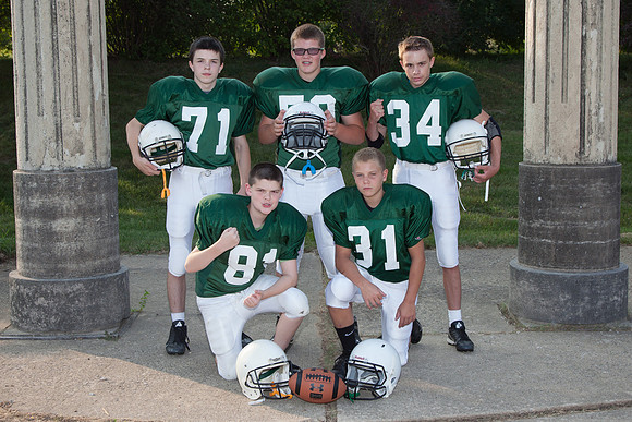 Jr. Titans 8th Grade 2013 Football Team-0120