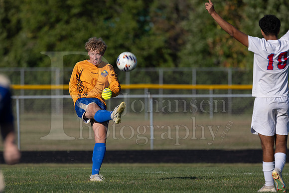 Rockford Christian Boys Varsity Soccer vs Oregon 10-2-2024-0137