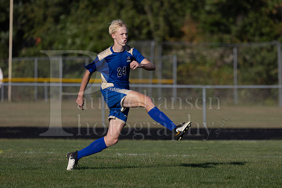 Rockford Christian Boys Varsity Soccer vs Oregon 10-2-2024-0115