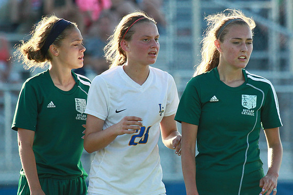 Boylan Girls Varsity Soccer vs Lk Forest SuperSectional 6-3-2014-1809