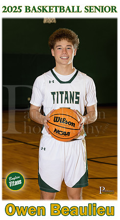 Boylan Basketball Senior 2025 Owen Beaulieu
