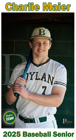 Boylan Baseball Senior 2025 Charlie Maier