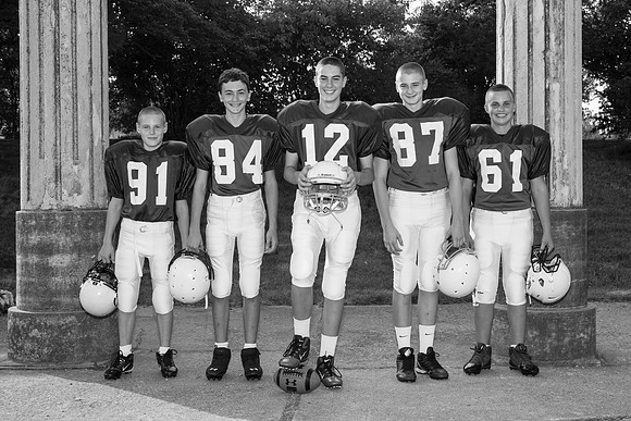 Jr. Titans 8th Grade 2013 Football Team-0114-2