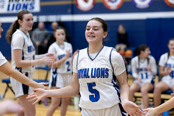 Rockford Christian Girls Varsity Basketball vs Lutheran 1-13-2025-0047