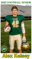 Boylan Football Senior 2025 Alex Kelsey