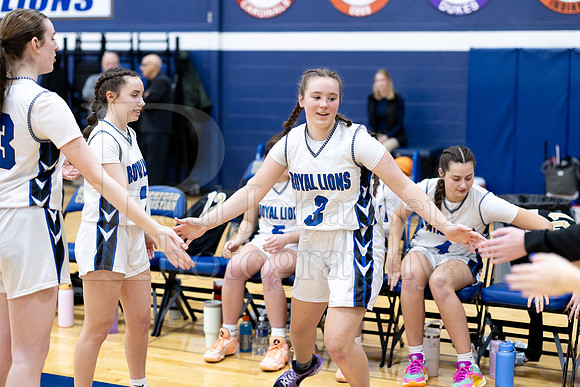 Rockford Christian Girls Varsity Basketball vs Lutheran 1-13-2025-0025