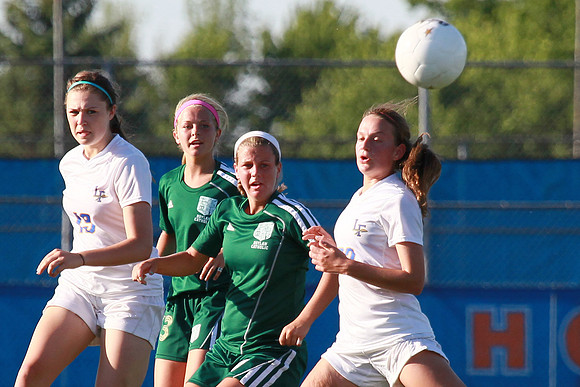 Boylan Girls Varsity Soccer vs Lk Forest SuperSectional 6-3-2014-1641