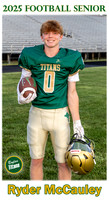 Boylan Football Senior 2025 Ryder McCauley
