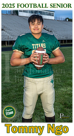 Boylan Football Senior 2025 Tommy Ngo