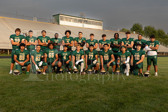 Boylan Football Seniors Banner Photoshoot Fall 2023-0597