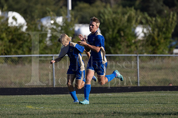 Rockford Christian Boys Varsity Soccer vs Oregon 10-2-2024-0104