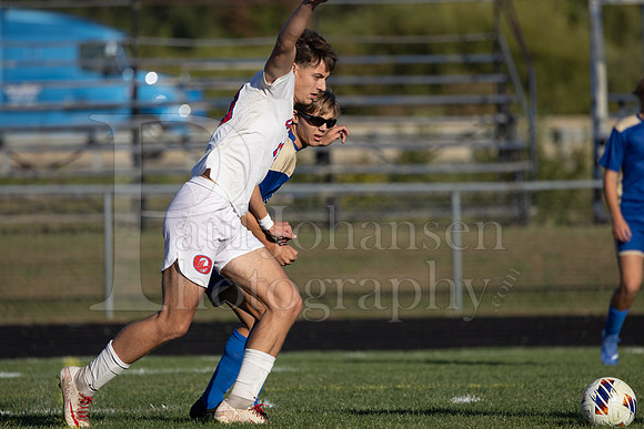 Rockford Christian Boys Varsity Soccer vs Oregon 10-2-2024-0164