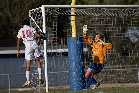 Rockford Christian Boys Varsity Soccer vs Oregon 10-2-2024-0194