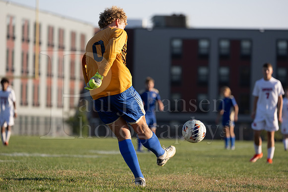 Rockford Christian Boys Varsity Soccer vs Oregon 10-2-2024-0982