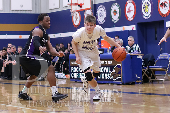 RC Boys Varsity Basketball vs Lutheran 2-24-2015-8448
