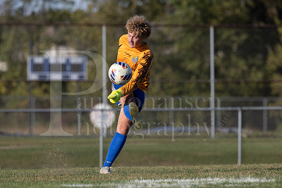 Rockford Christian Boys Varsity Soccer vs Oregon 10-2-2024-0351